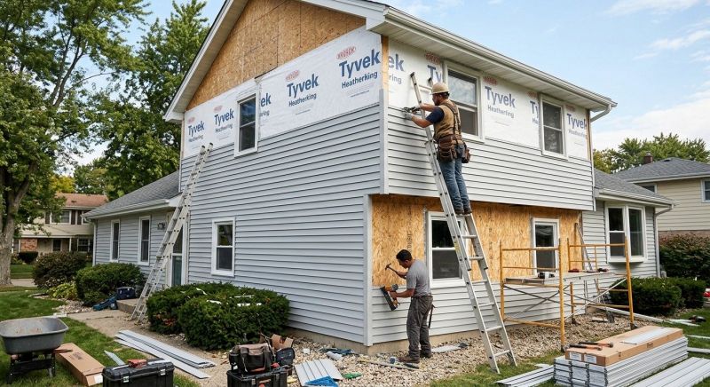 Residential Siding Installation in Wake County, NC