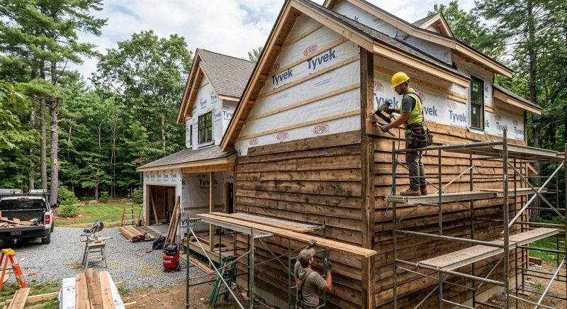 Rustic Siding Installation in Wake County, NC