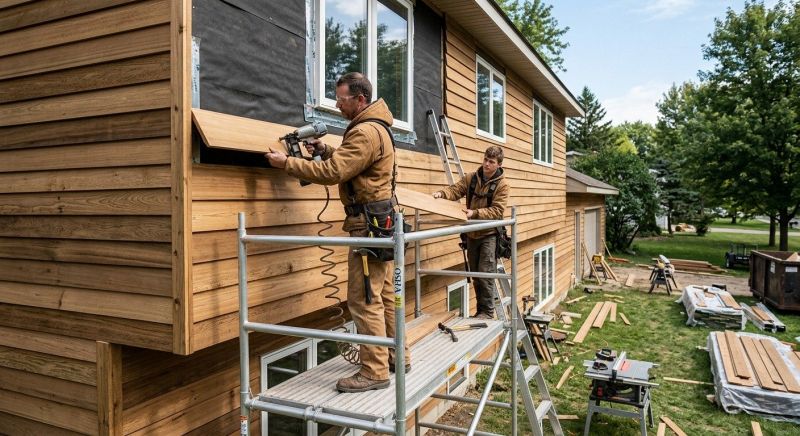 Rustic Siding Installation in Wake County, NC