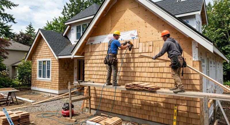 Shake Siding Installation in Holly Springs, NC