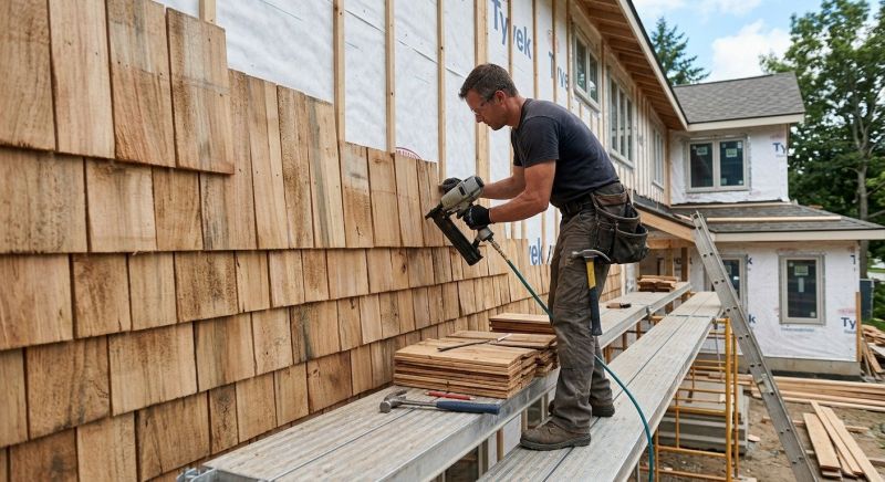 Shake Siding Installation in Orange County, NC