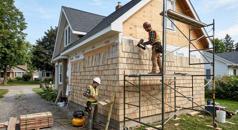 Shake Siding Installation in Pittsboro, NC