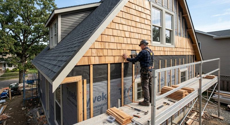 Shake Siding Installation in Wendell, NC