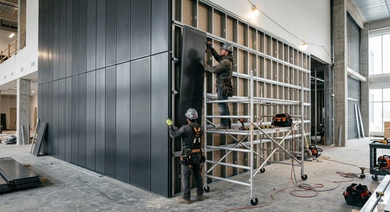 Steel Cladding Installation in Wake County, NC