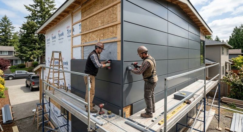 Tin Siding Installation in Wake County, NC