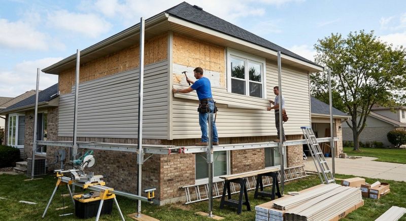 Vinyl Siding Installation in Carrboro, NC