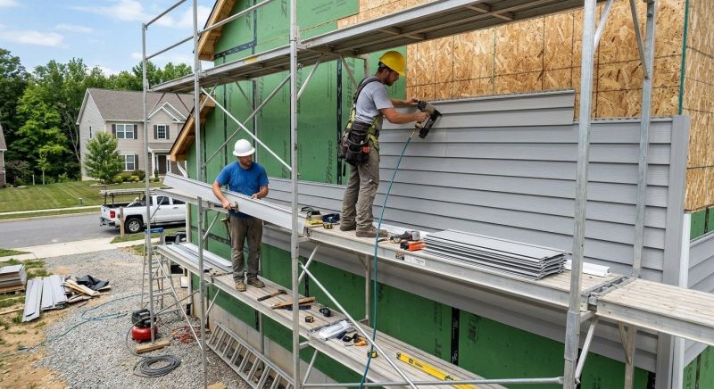 Vinyl Siding Installation in Raleigh, NC