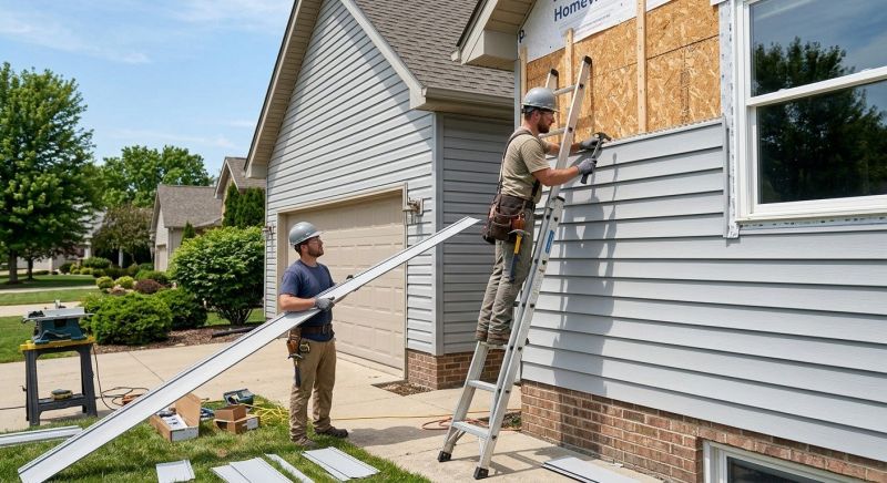 Vinyl Siding Installation in Wake Forest, NC