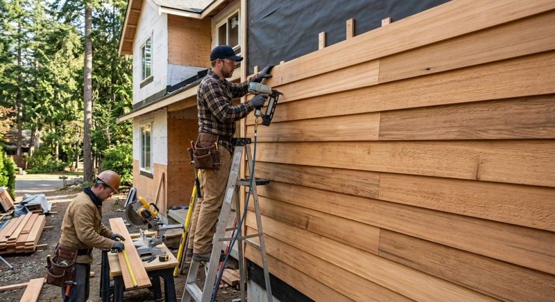 Wood Barn Siding Installation in Wake County, NC