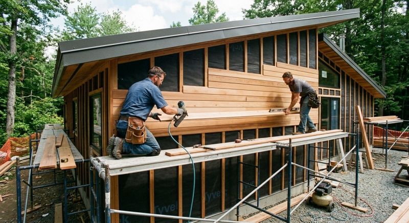 Wood Cladding Installation in Clayton, NC