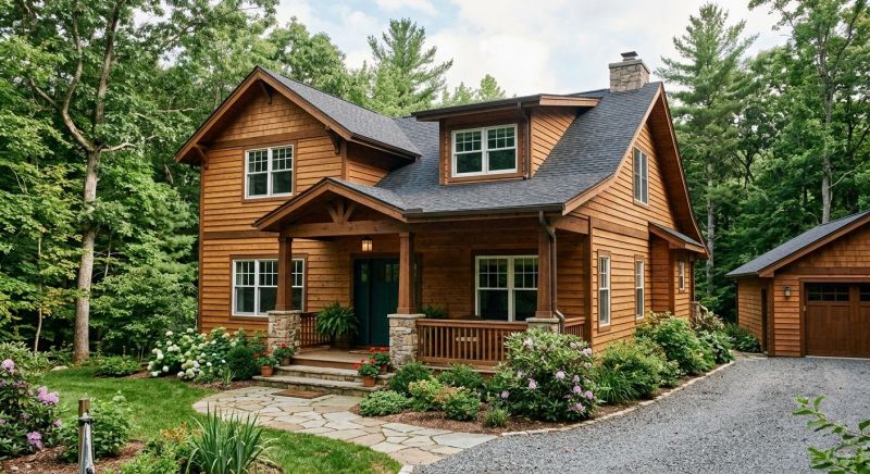 Wood Plank Siding Installation in Wake County, NC
