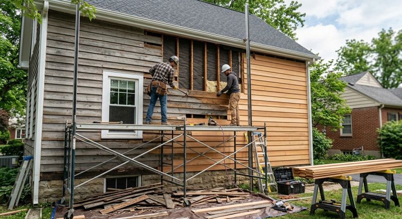 Wood Siding Installation in Holly Springs, NC