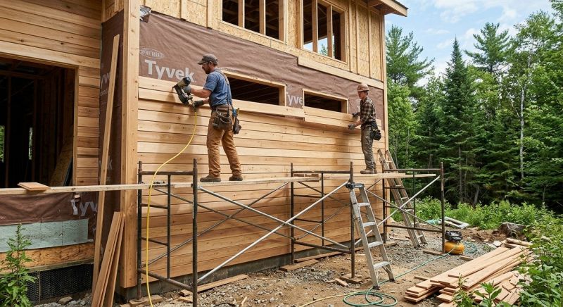 Wood Siding Installation in Wake County, NC