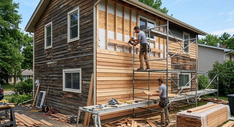 Wood Siding Installation in Moncure, NC