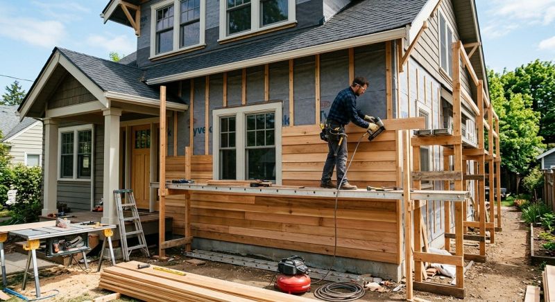 Wood Siding Replacement in Raleigh, NC