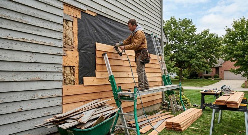 Wood Siding Replacement in Wendell, NC