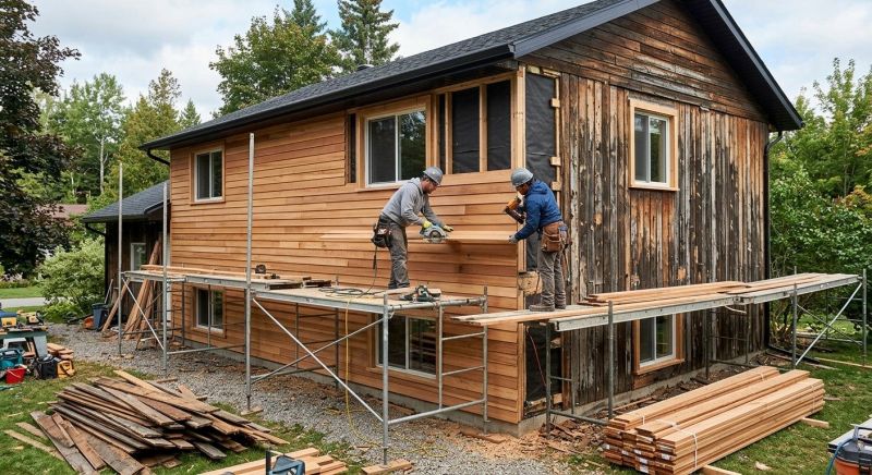 Wood Siding Service in Angier, NC