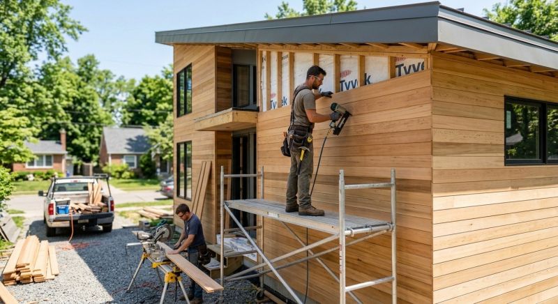 Wood Siding Service in Angier, NC