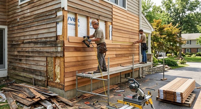 Wood Siding Service in Morrisville, NC